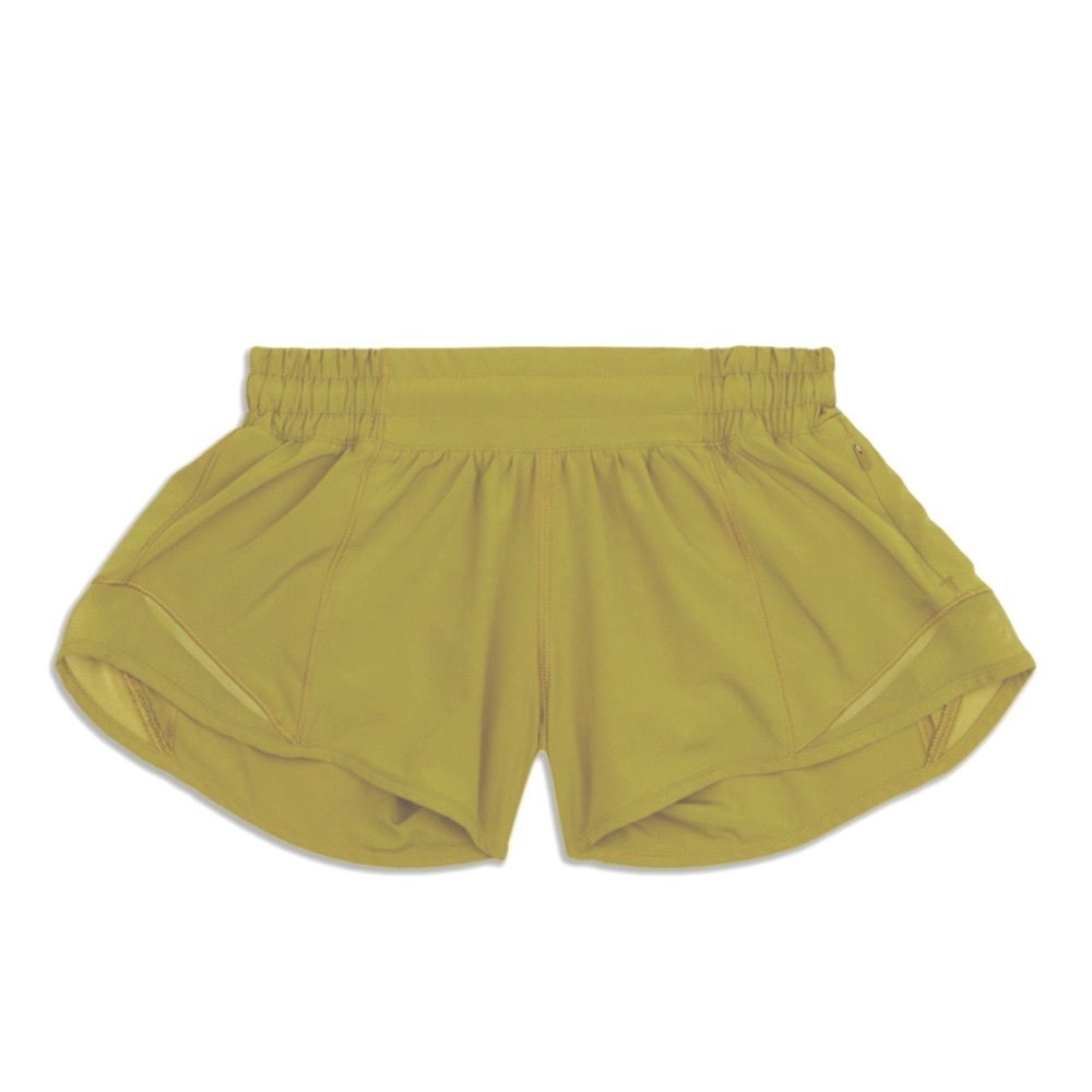 **SOLD on insta** rare “GOLDEN LIME” Lululemon Hotty Hot Low 2.5” s2